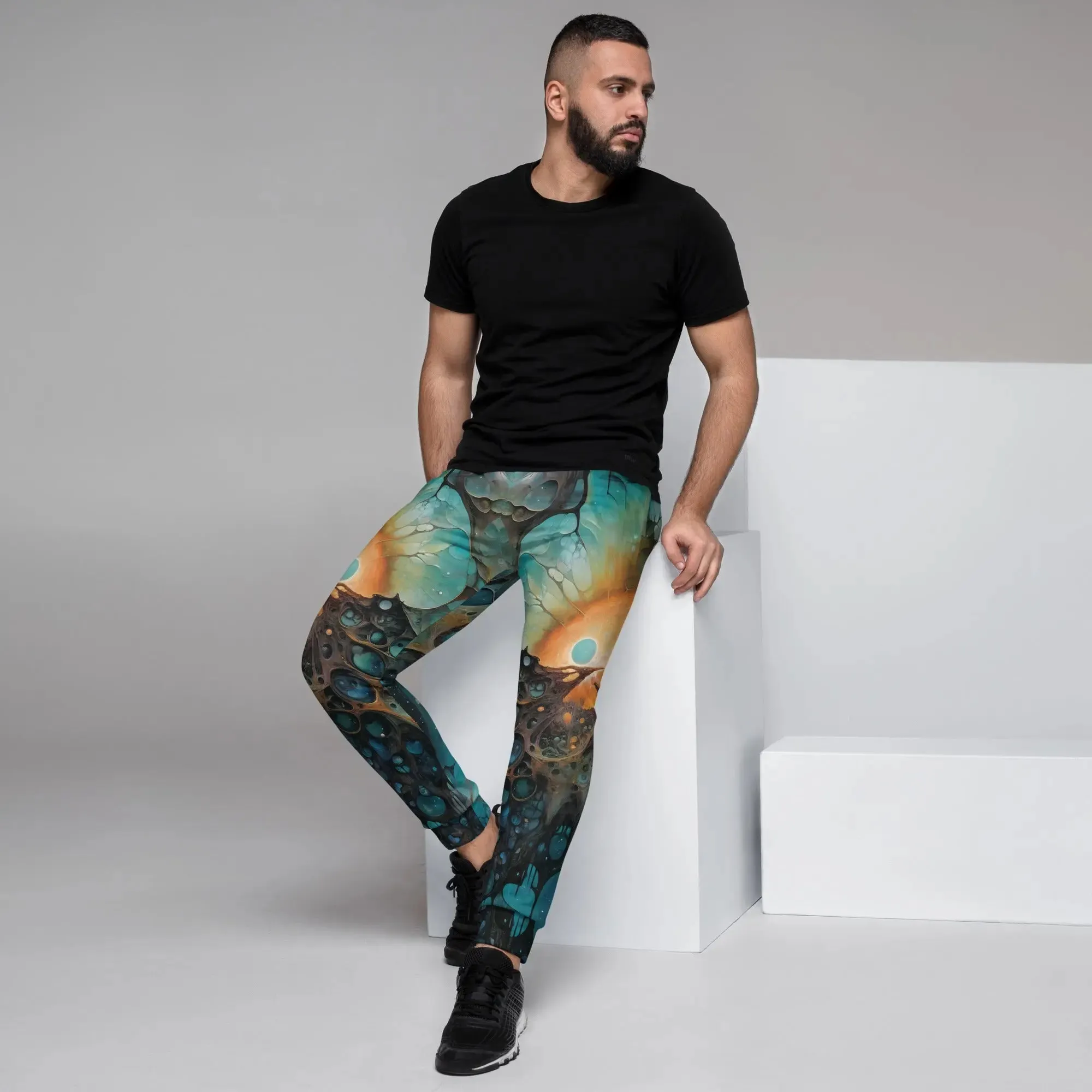 Men's Comfortable Joggers - Chthonic Echoes