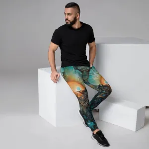 Men's Comfortable Joggers - Chthonic Echoes