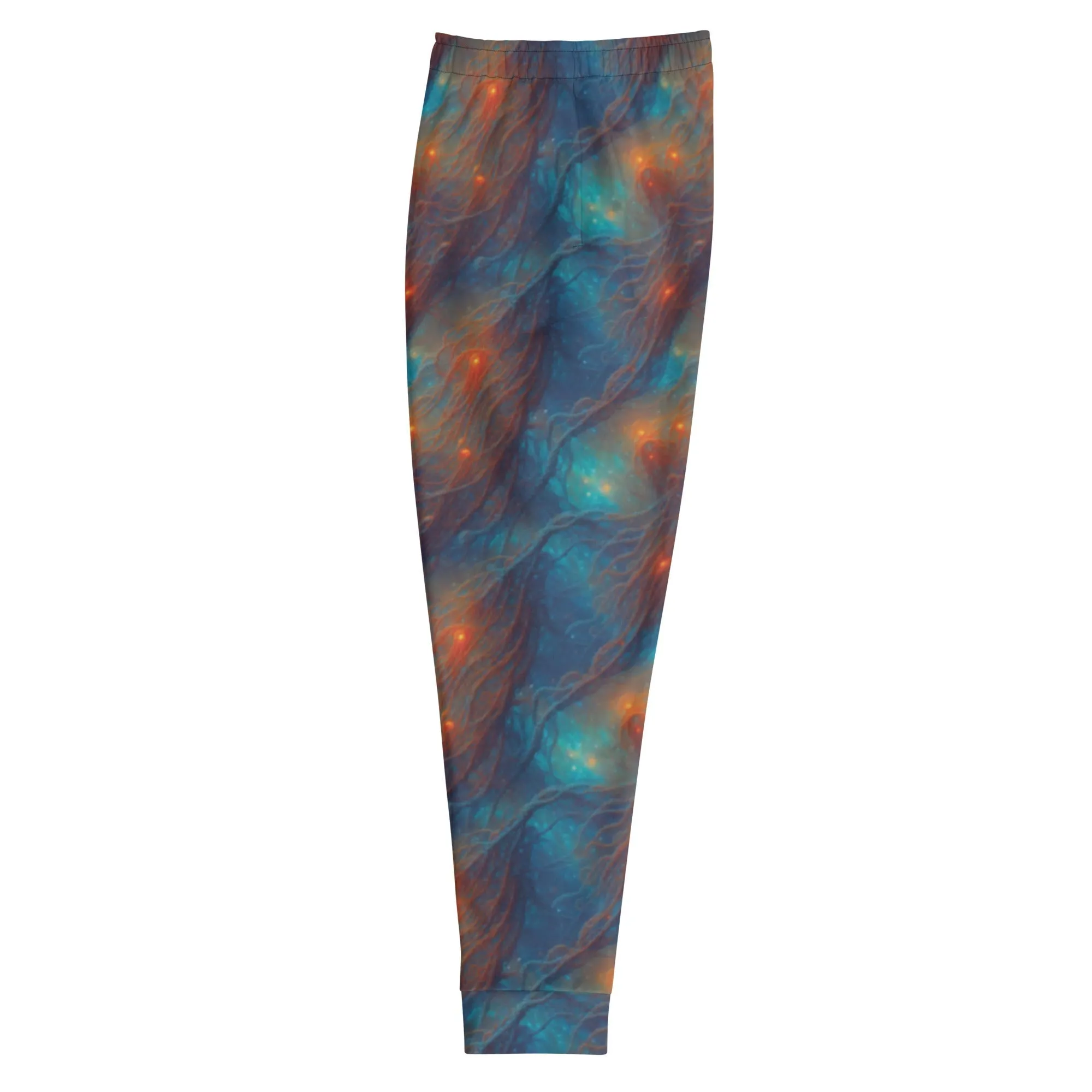 Men's Comfortable Joggers - Nebular Nexus