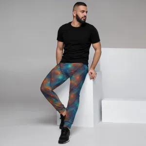 Men's Comfortable Joggers - Nebular Nexus