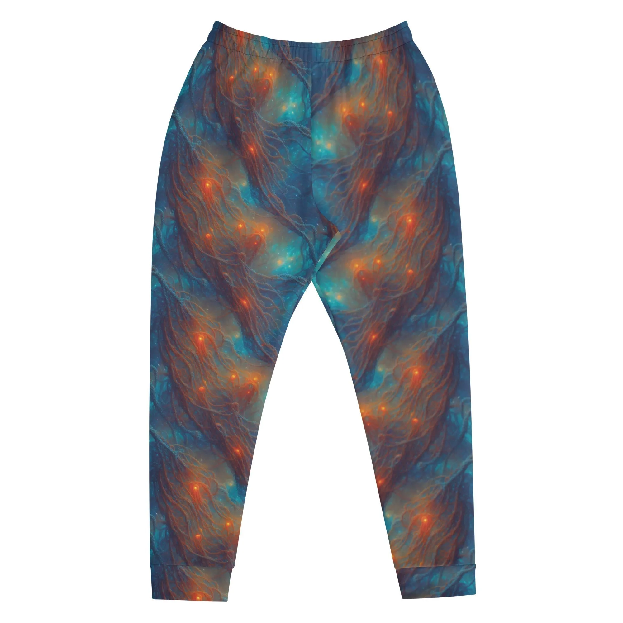 Men's Comfortable Joggers - Nebular Nexus