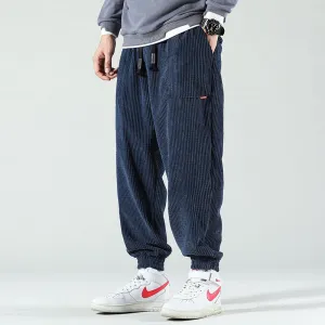 Men's Stylish Soft Corduroy Jogging Pants