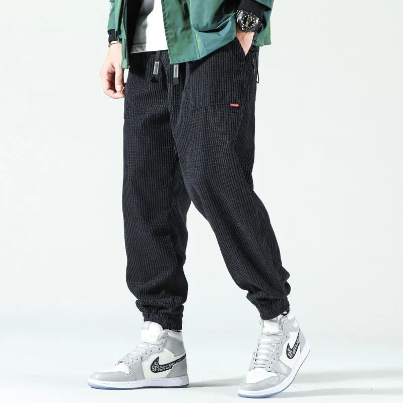 Men's Stylish Soft Corduroy Jogging Pants