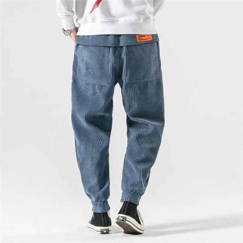 Men's Stylish Soft Corduroy Jogging Pants