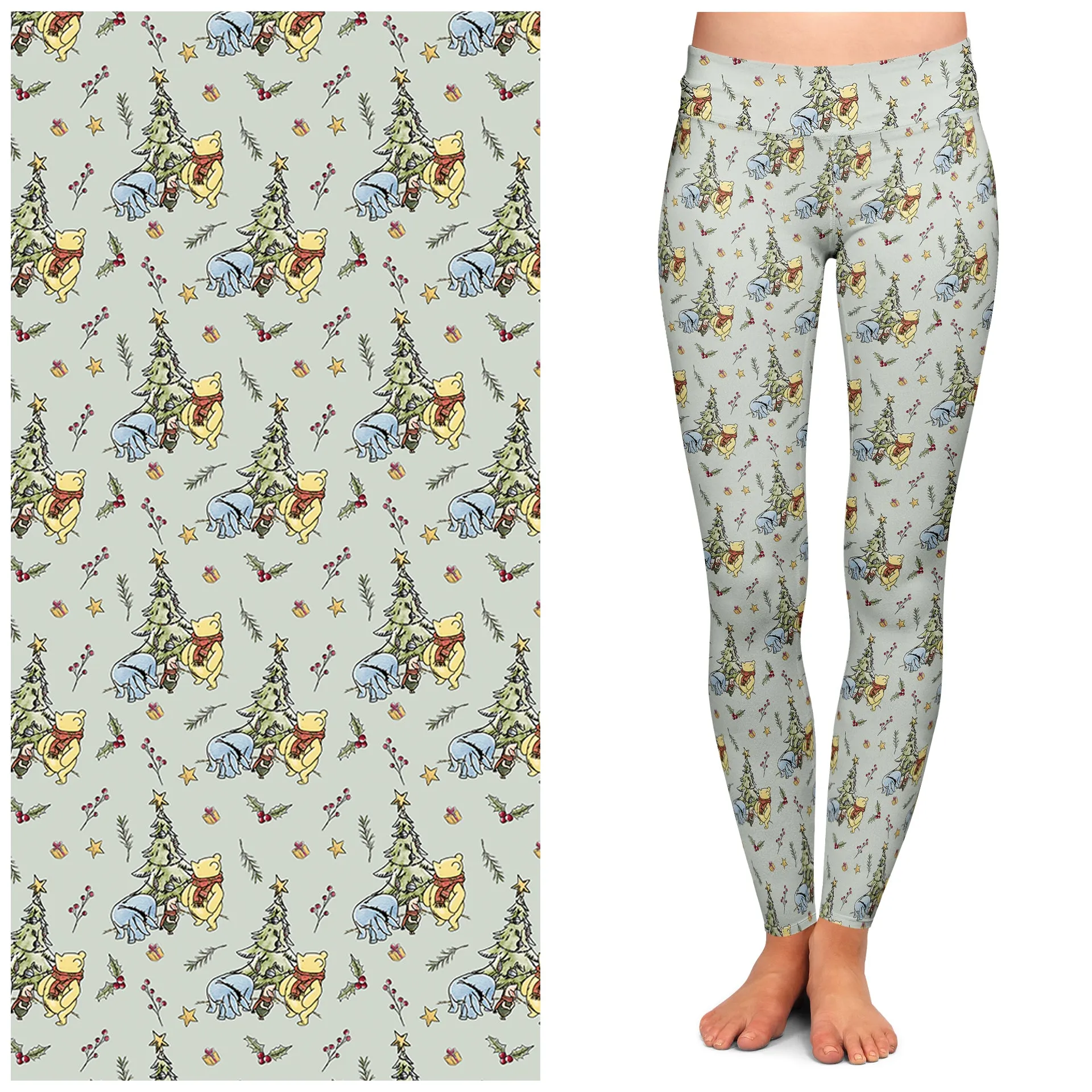 Merry Little Christmas W/Pockets Leggings