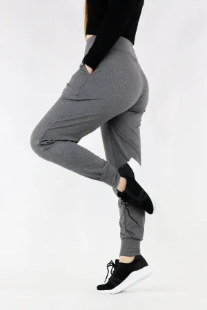 Mid Heather Grey - Hybrid 'Soft' Pocket Joggers 1.0