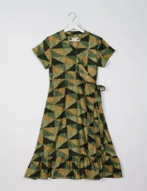 MIDI WRAP DRESS