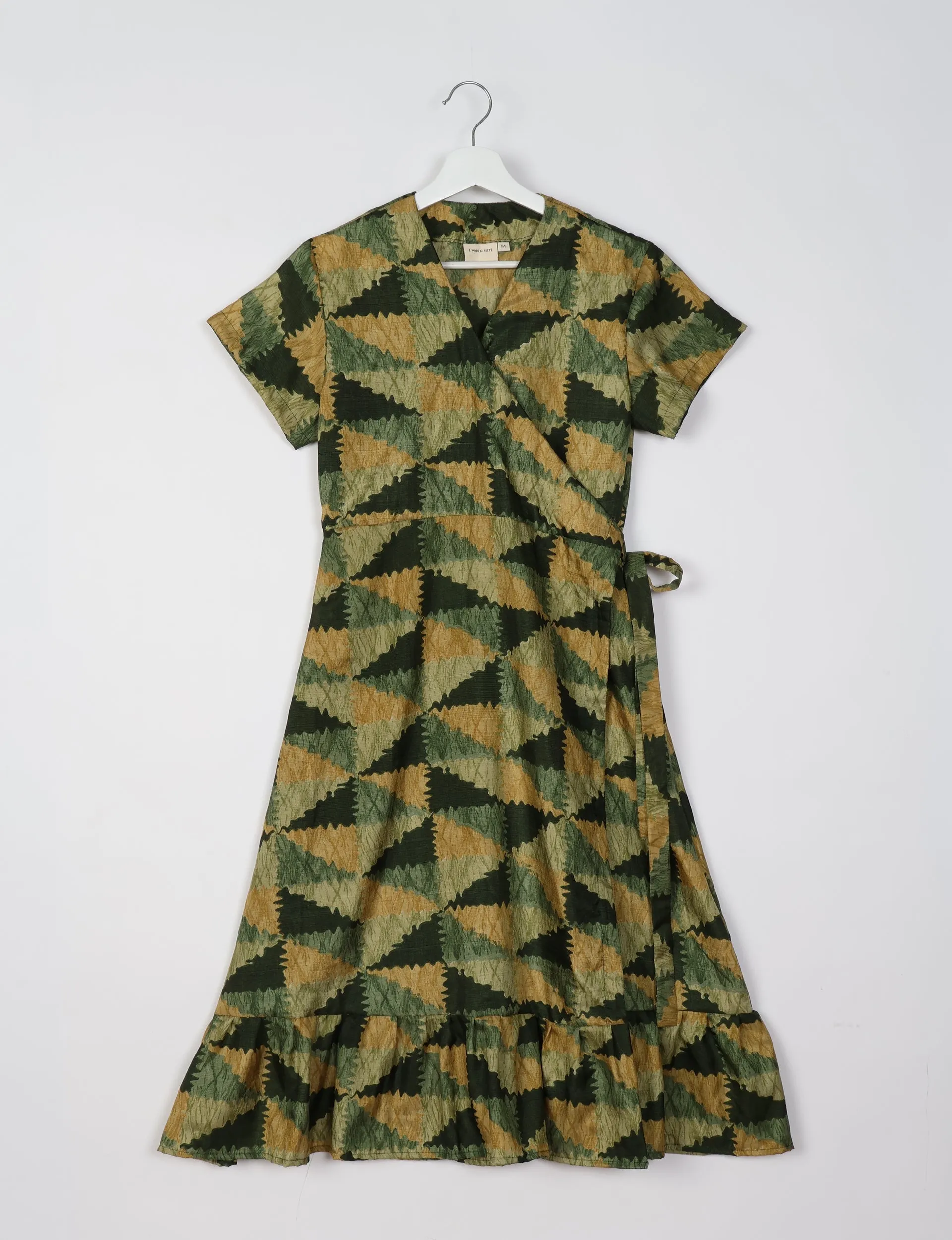 MIDI WRAP DRESS