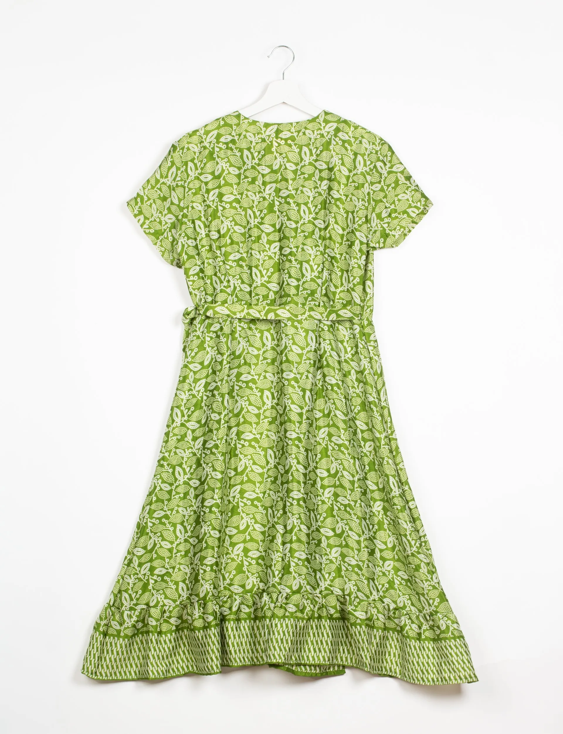 MIDI WRAP DRESS