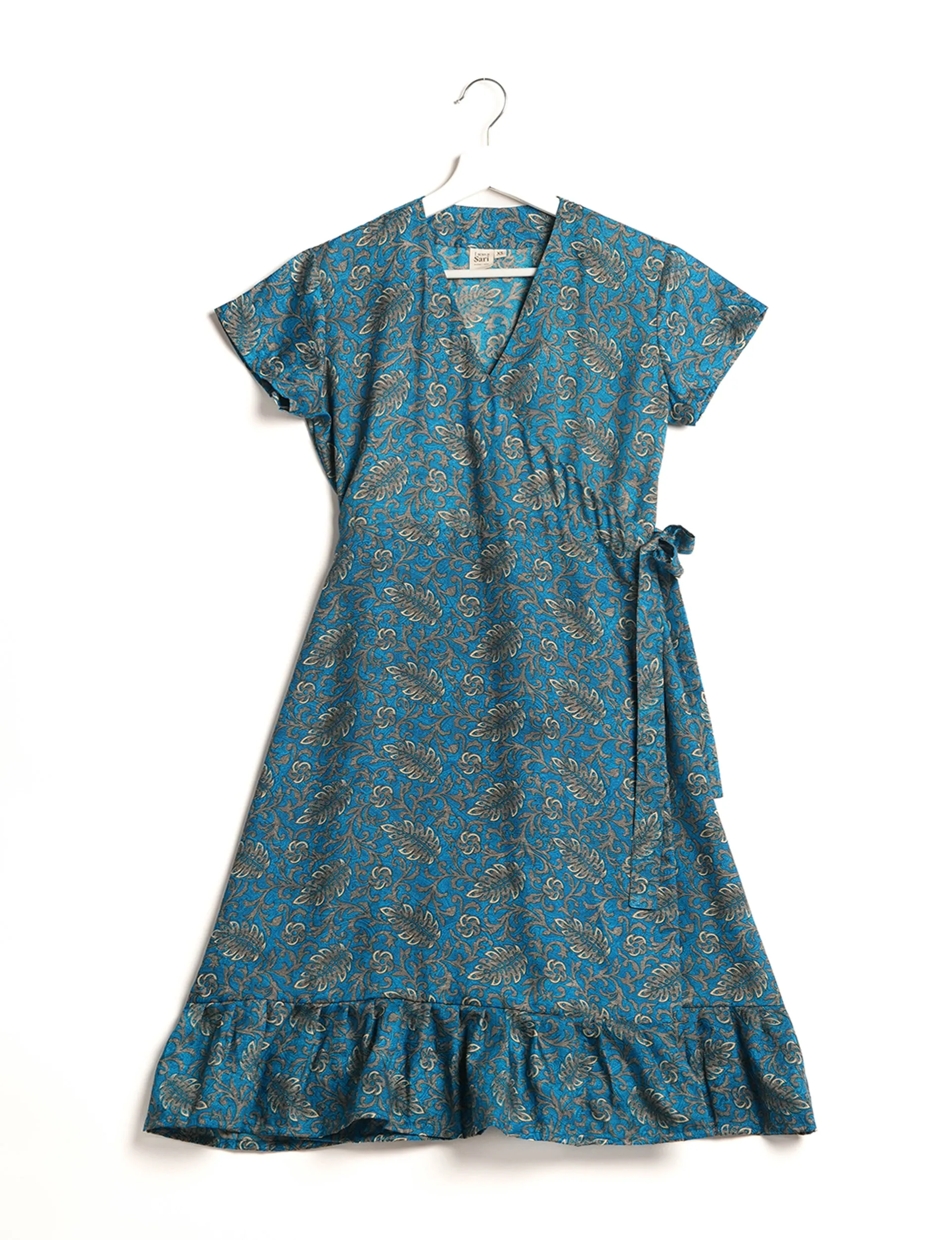MIDI WRAP DRESS