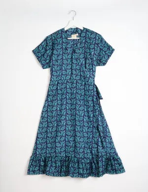 MIDI WRAP DRESS