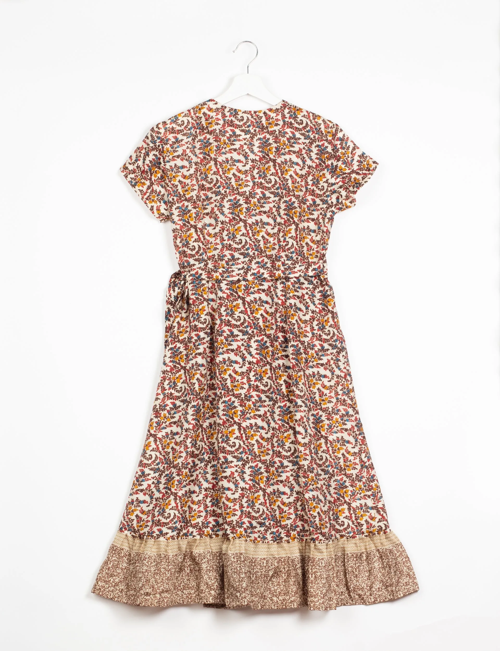 MIDI WRAP DRESS