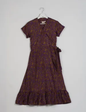 MIDI WRAP DRESS