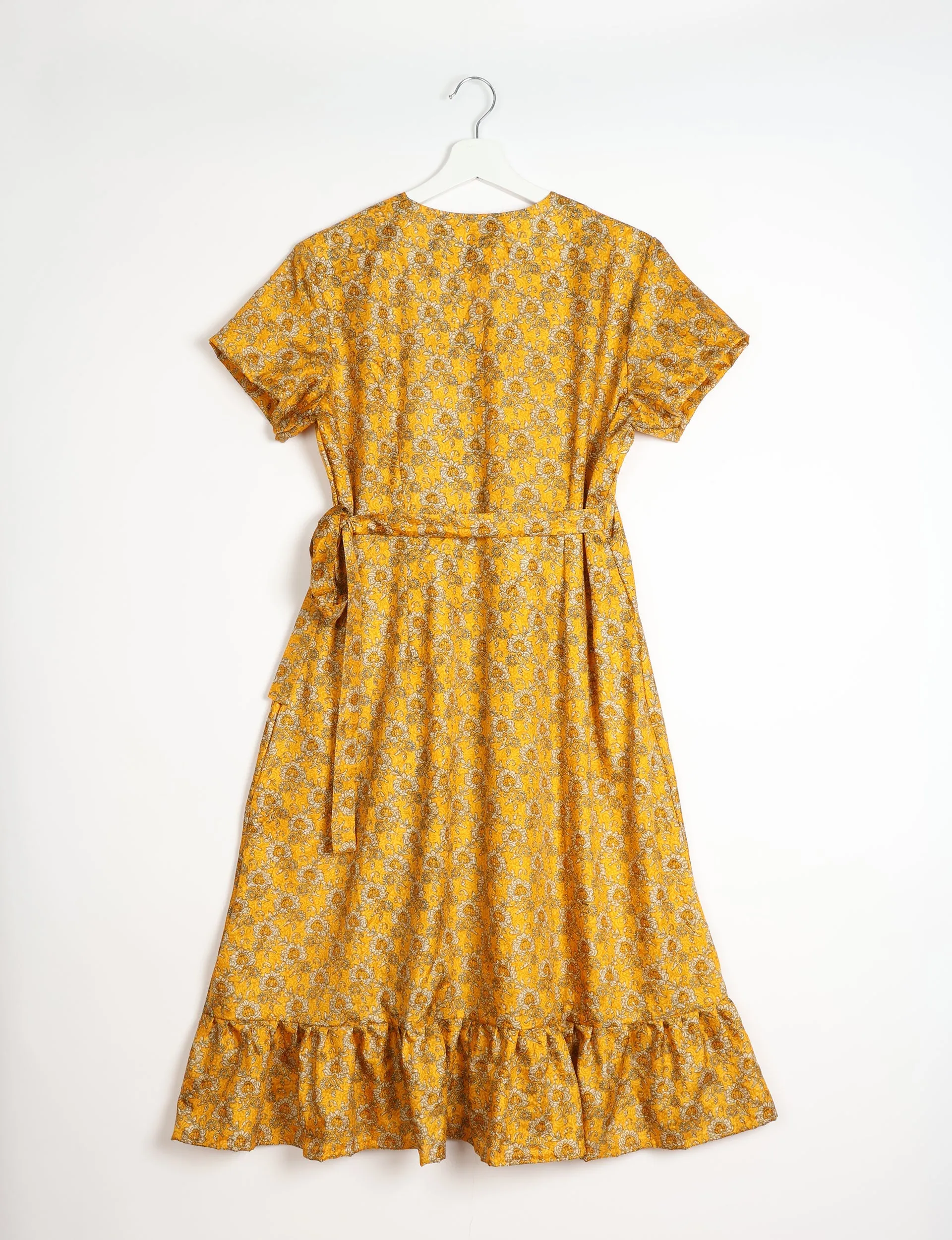 MIDI WRAP DRESS