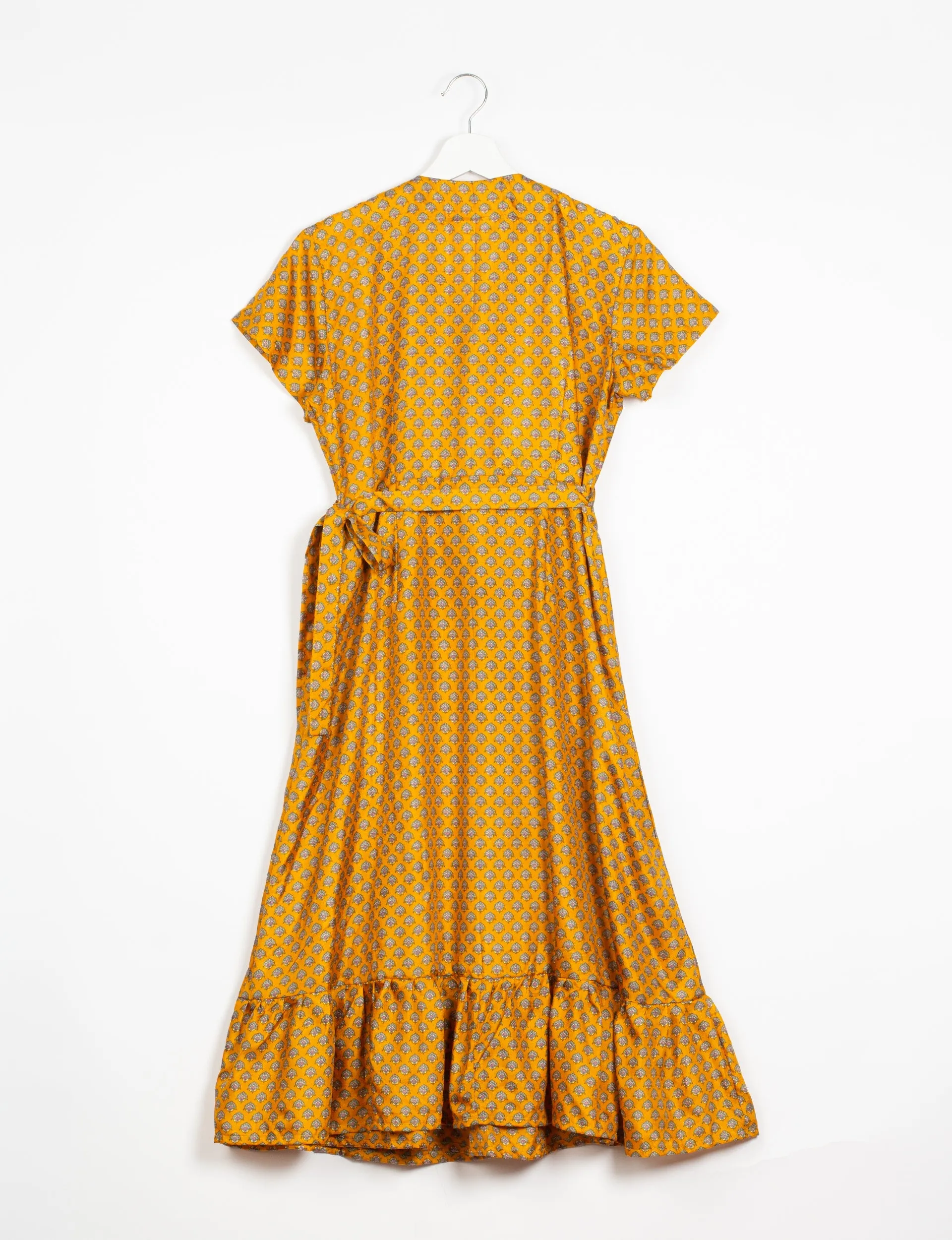MIDI WRAP DRESS