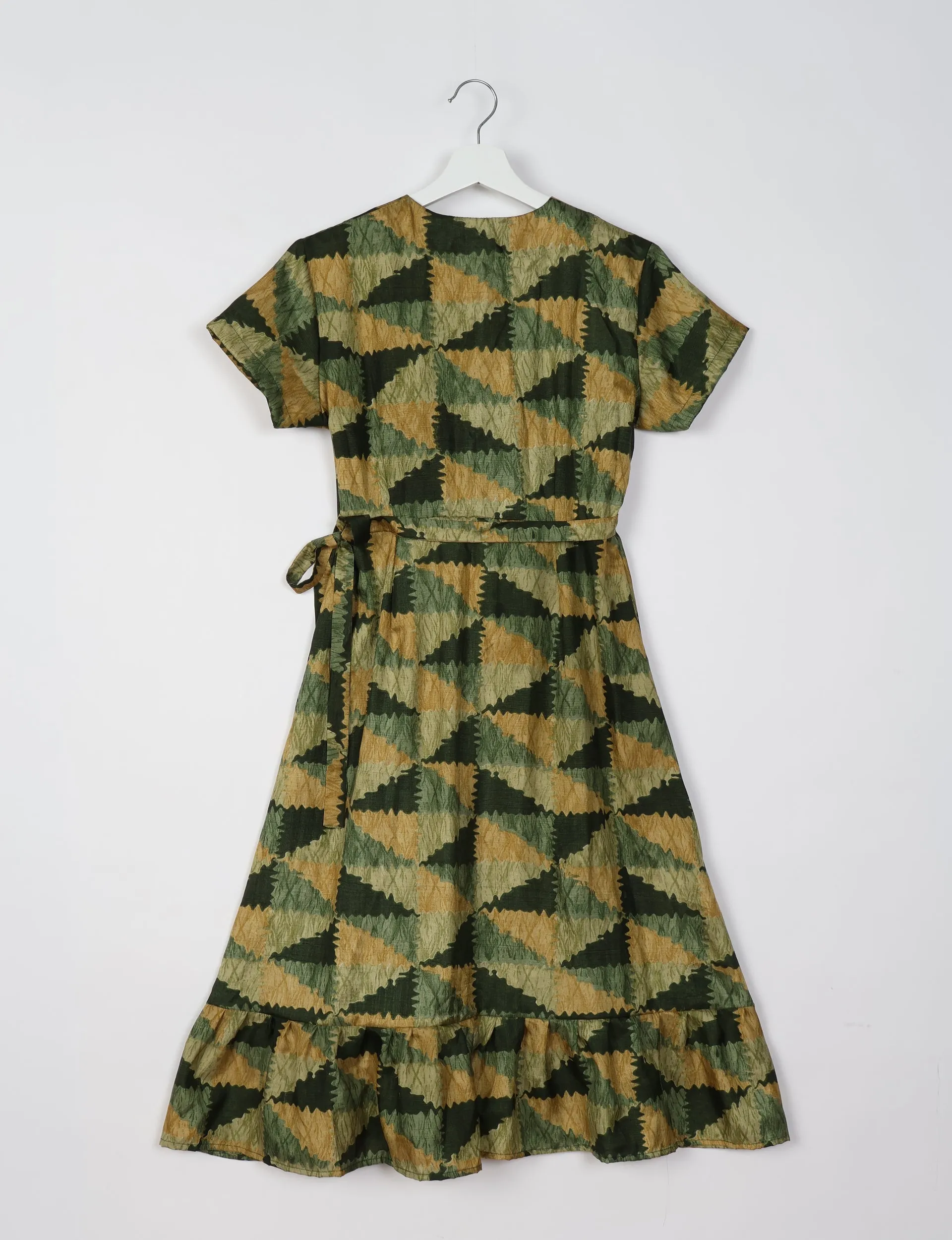 MIDI WRAP DRESS