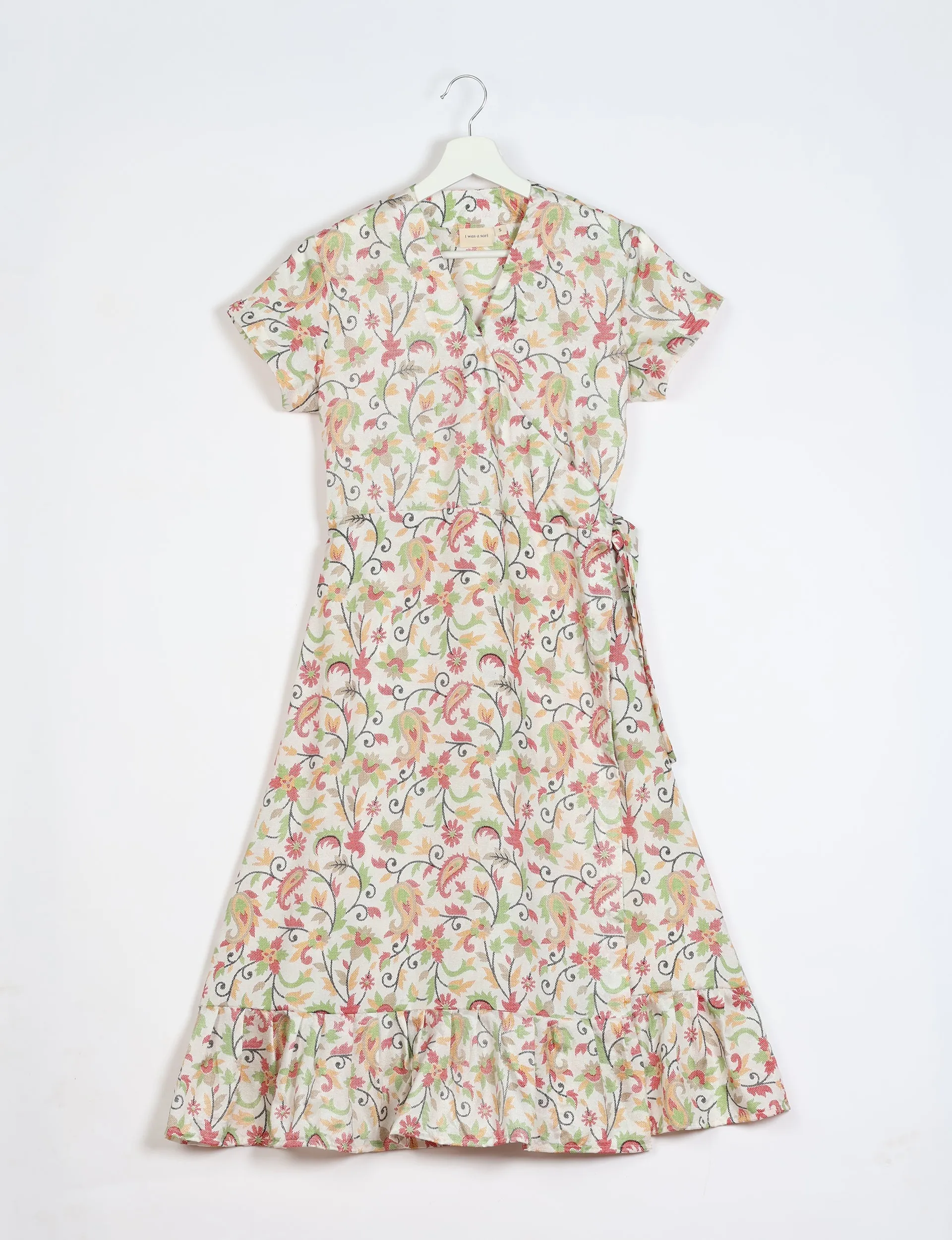 MIDI WRAP DRESS