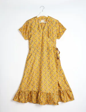 MIDI WRAP DRESS