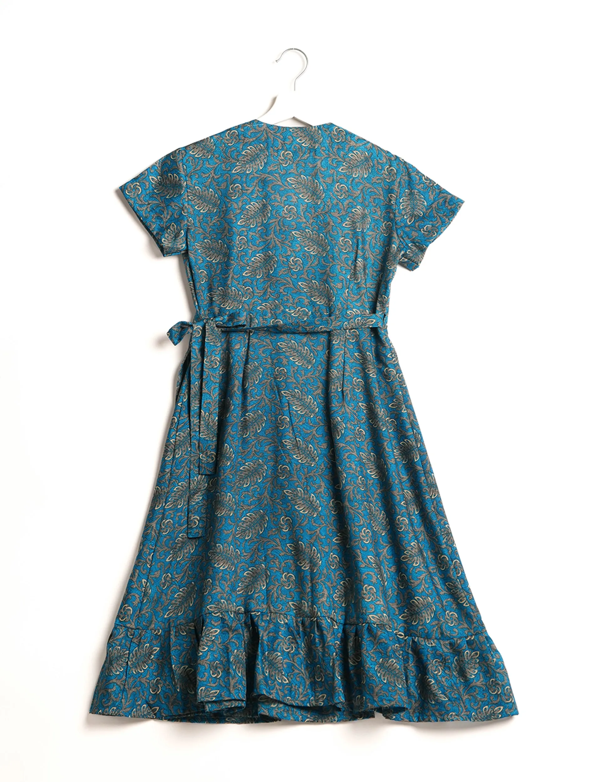 MIDI WRAP DRESS