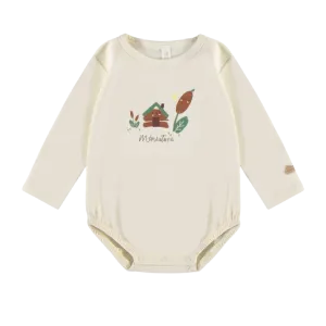 Mini Souris Onsie with Log House