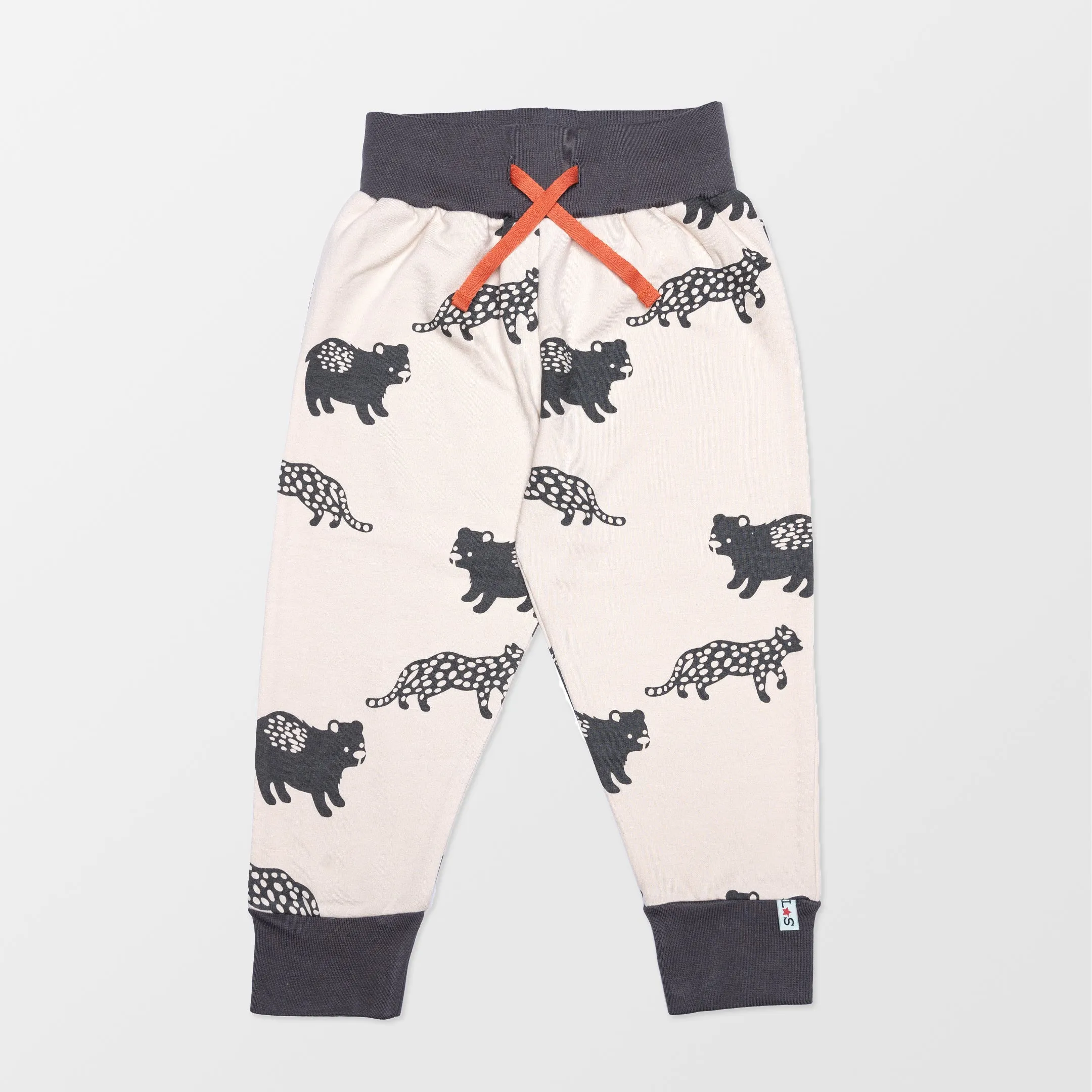 Multicoloured Animal Print Jogers