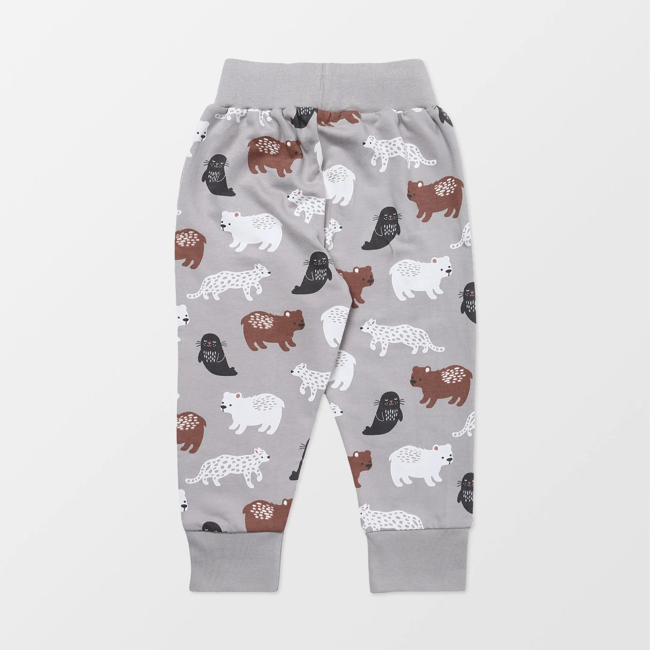 Multicoloured Animal Print Joggers