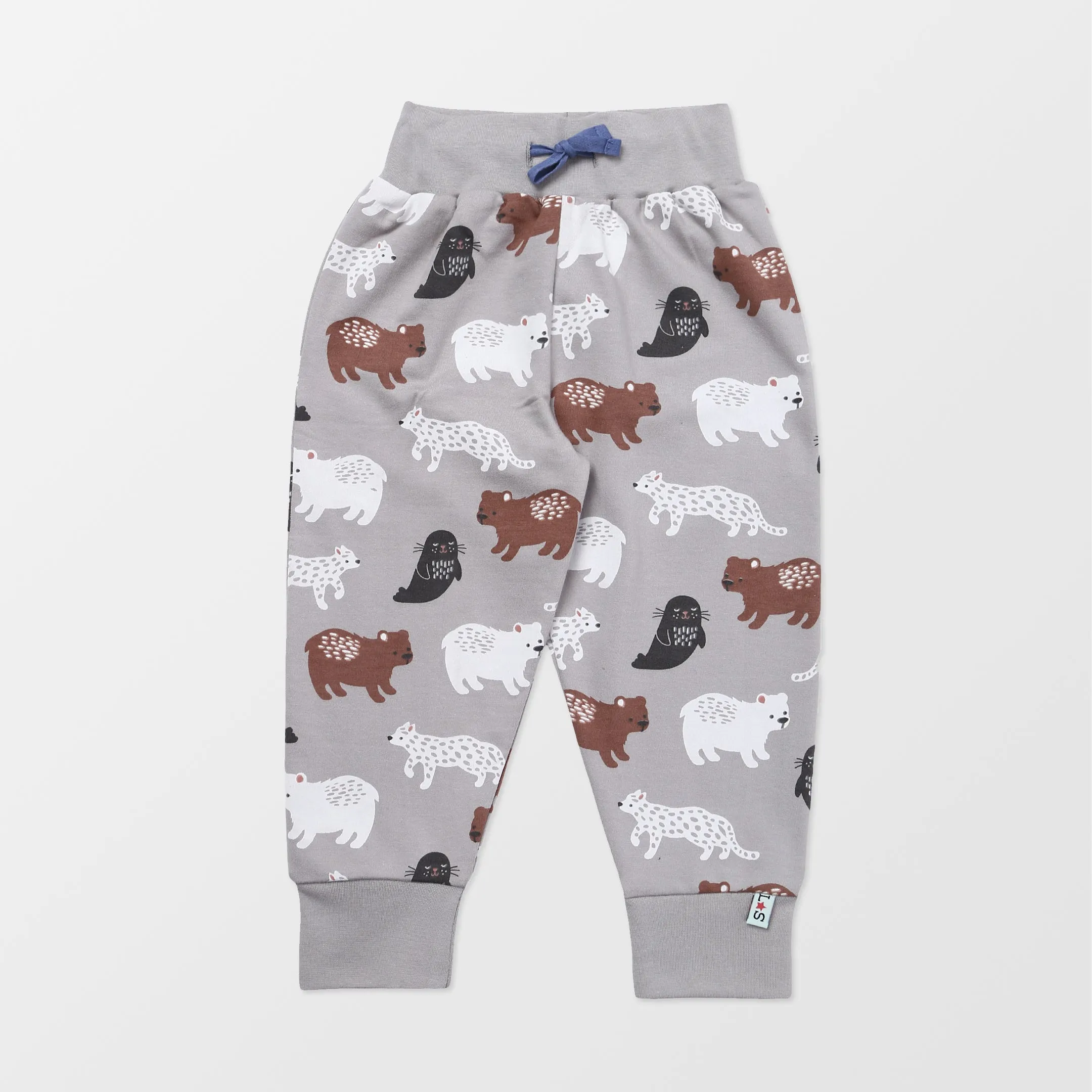 Multicoloured Animal Print Joggers