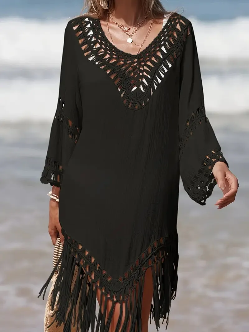 Myfanwy® | Crochet Swimsuit Cover-Up Dress