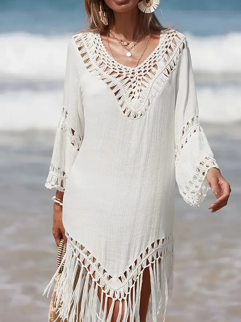 Myfanwy® | Crochet Swimsuit Cover-Up Dress