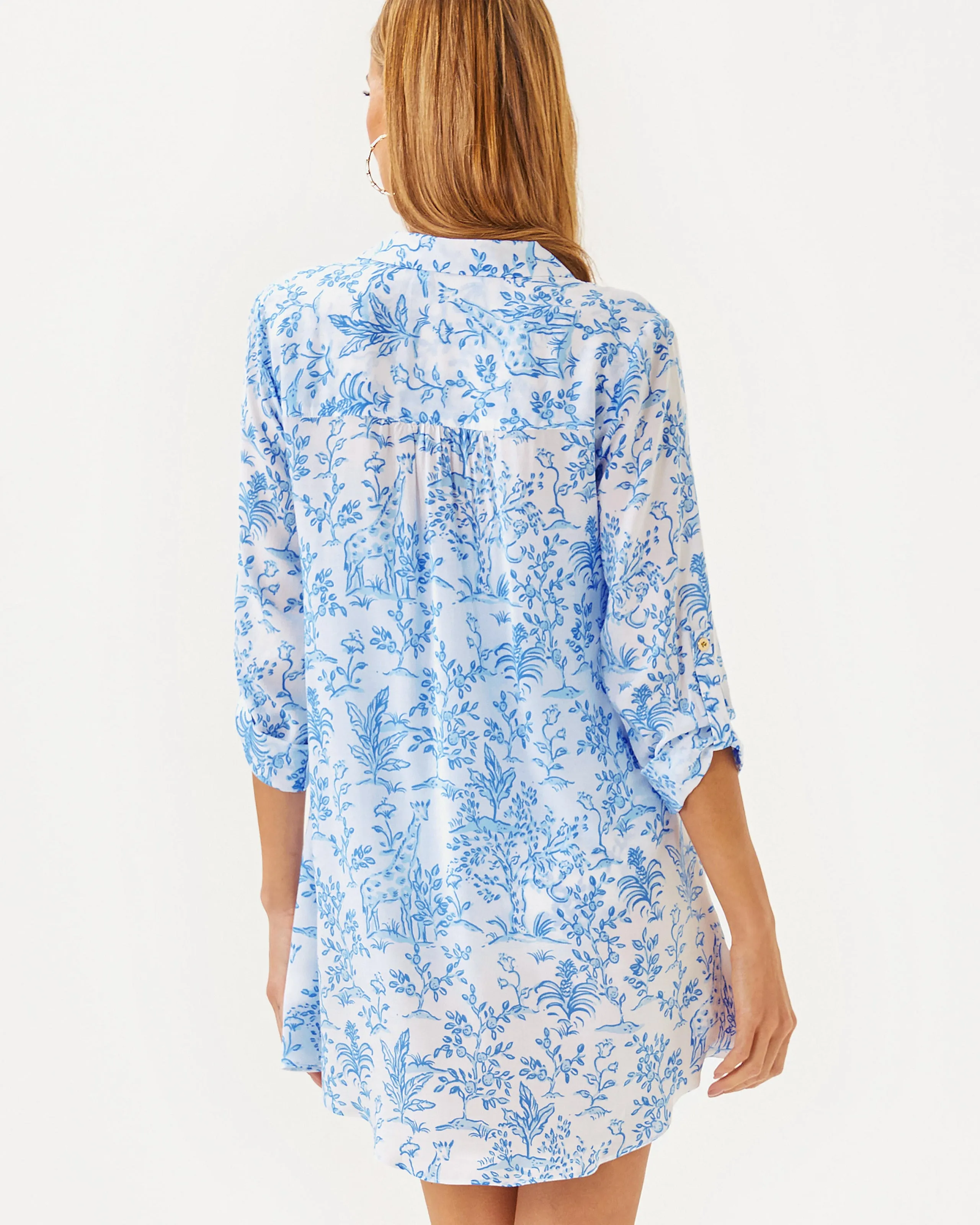 Natalie Shirtdress Cover-Up