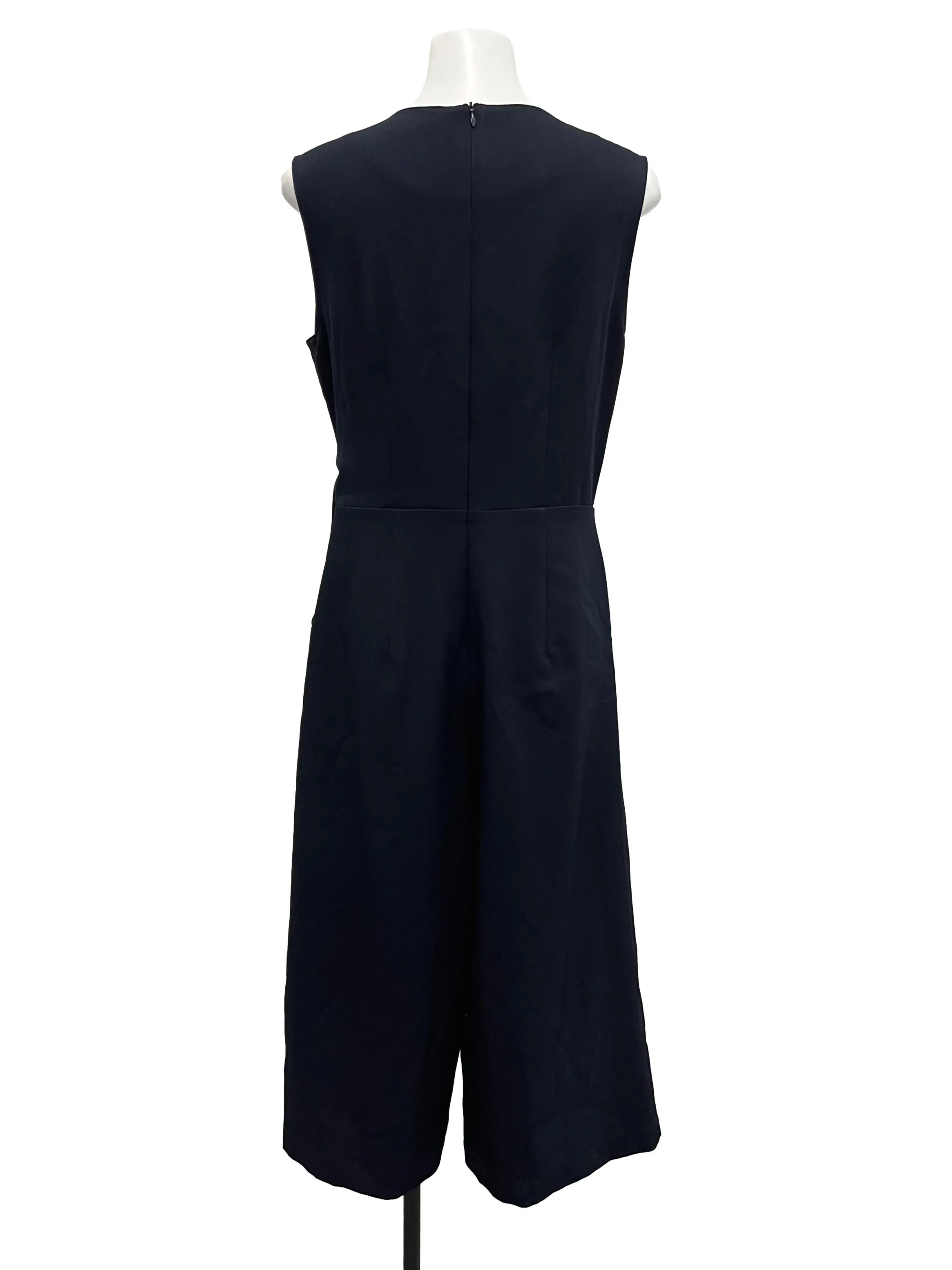 Navy Blue Side Tip Jumpsuit