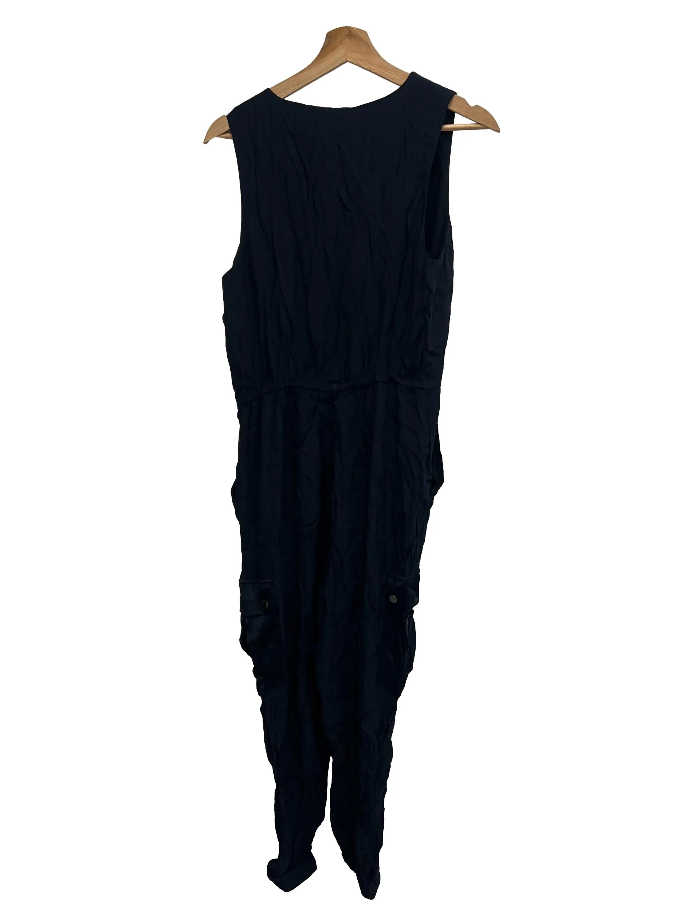 Navy Blue Zip Jumper