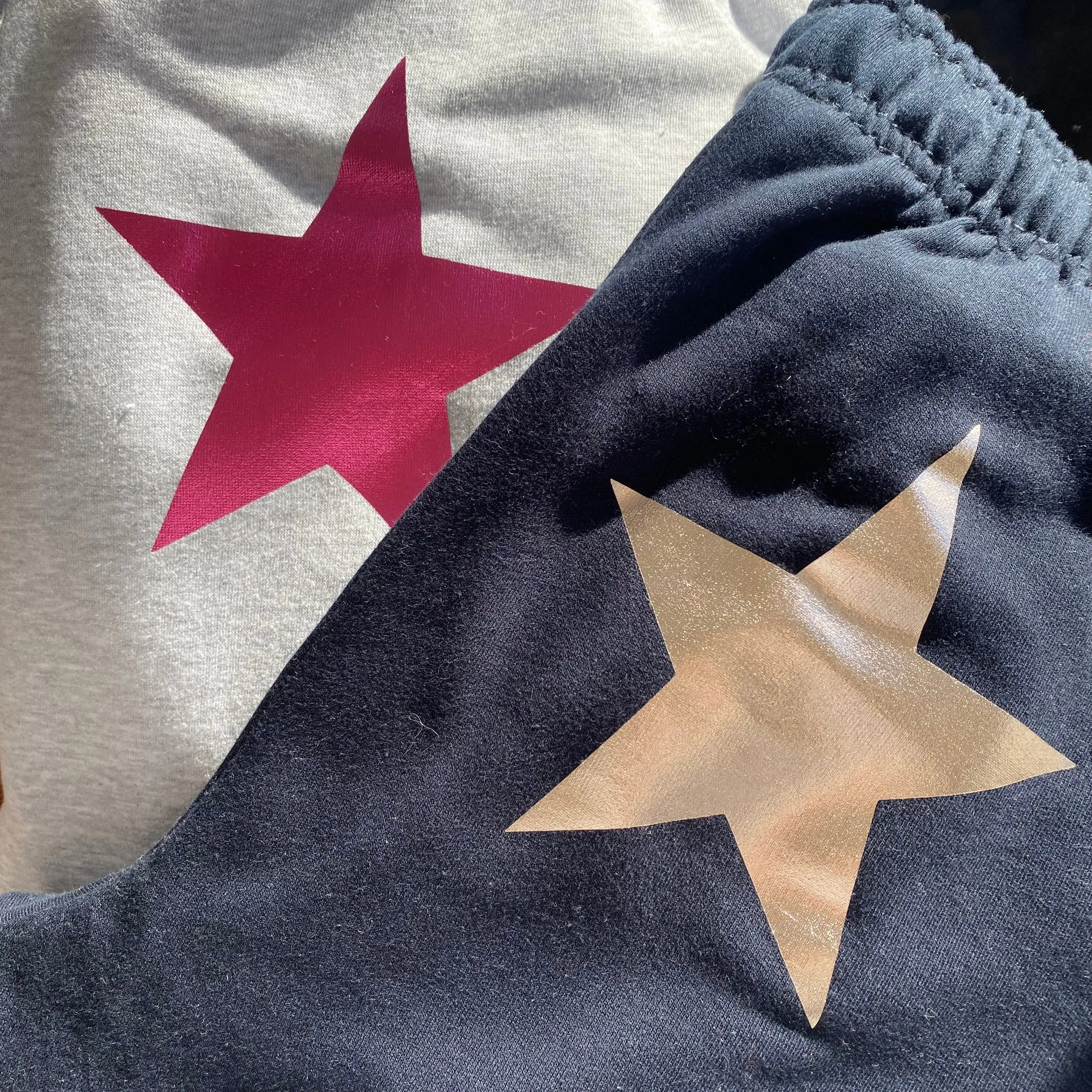 Navy Star Joggers