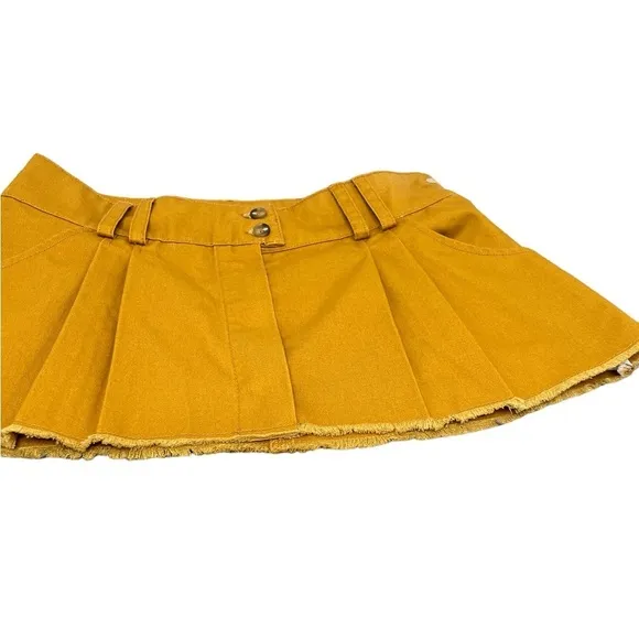 NWOT BDG Sydney Pleated Brun Mini Skirt