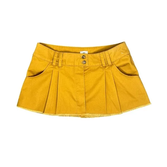 NWOT BDG Sydney Pleated Brun Mini Skirt