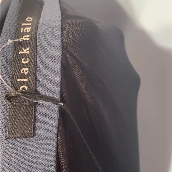 NWOT Black Halo Plunge Mini, Size M