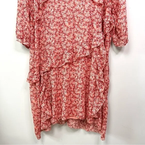 NWT! Anthropologie Maeve Sirena Ruffled Sheer Dress
