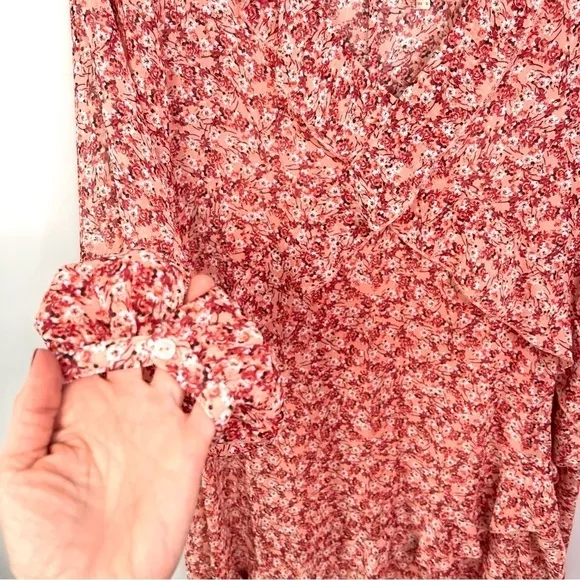 NWT! Anthropologie Maeve Sirena Ruffled Sheer Dress