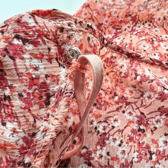 NWT! Anthropologie Maeve Sirena Ruffled Sheer Dress