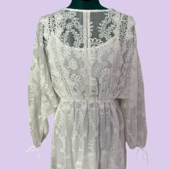 NWT Endless Rose Lace Prairie Midi Dress