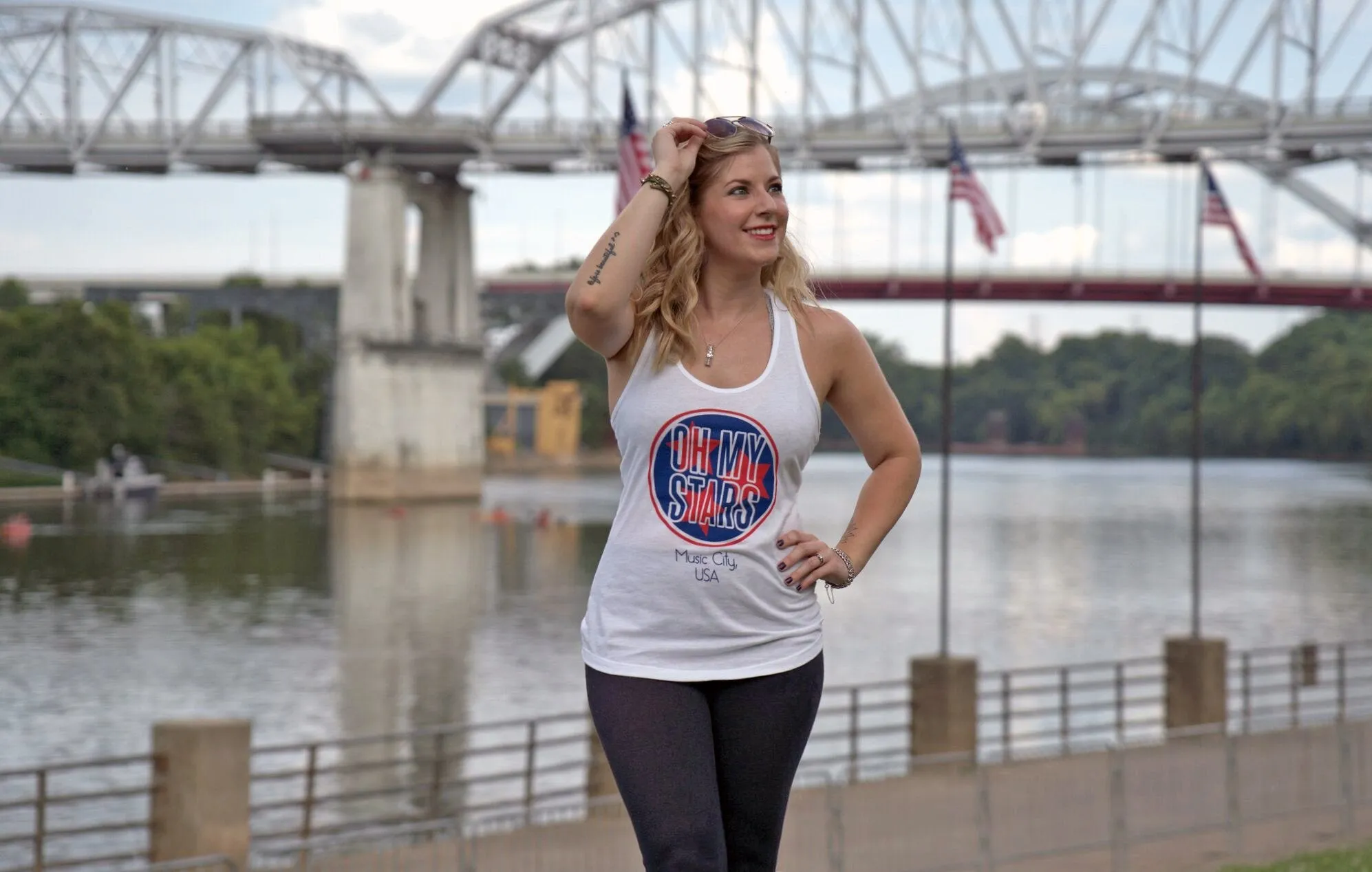 Oh My Stars! Women's Racerback