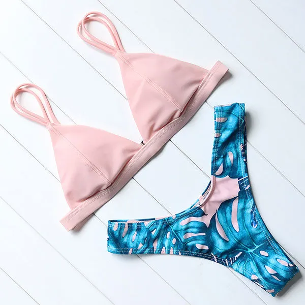 OMKAGI Swimwear Women Swimsuit Sexy Push Up Brazilian Bikini