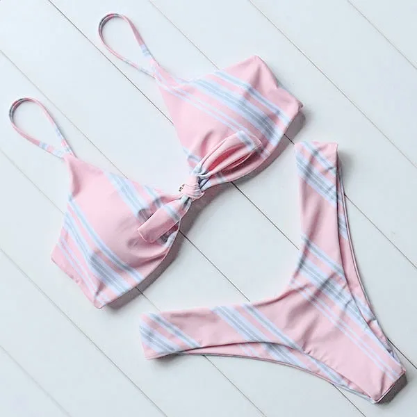 OMKAGI Swimwear Women Swimsuit Sexy Push Up Brazilian Bikini