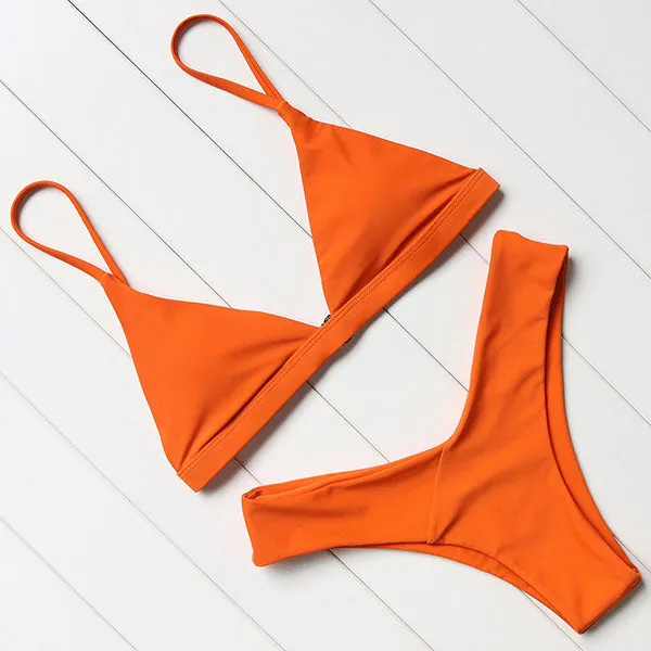 OMKAGI Swimwear Women Swimsuit Sexy Push Up Brazilian Bikini