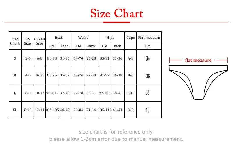 OMKAGI Swimwear Women Swimsuit Sexy Push Up Brazilian Bikini