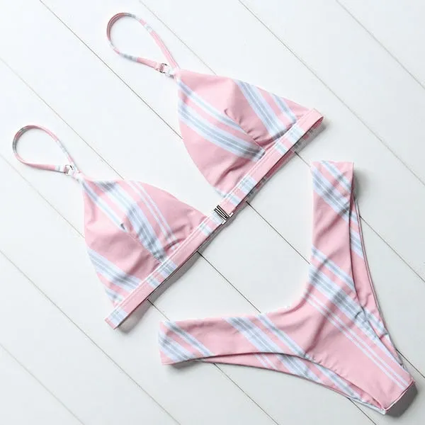 OMKAGI Swimwear Women Swimsuit Sexy Push Up Brazilian Bikini