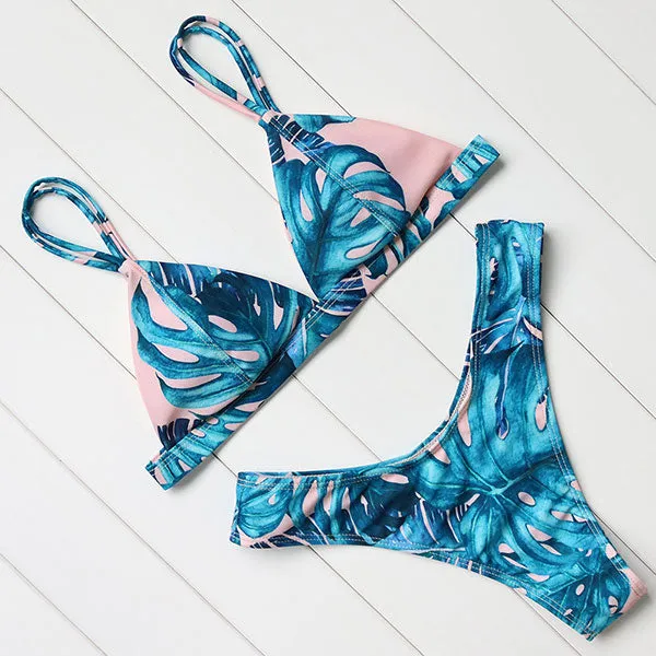 OMKAGI Swimwear Women Swimsuit Sexy Push Up Brazilian Bikini