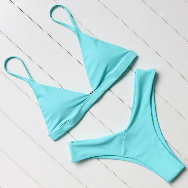 OMKAGI Swimwear Women Swimsuit Sexy Push Up Brazilian Bikini