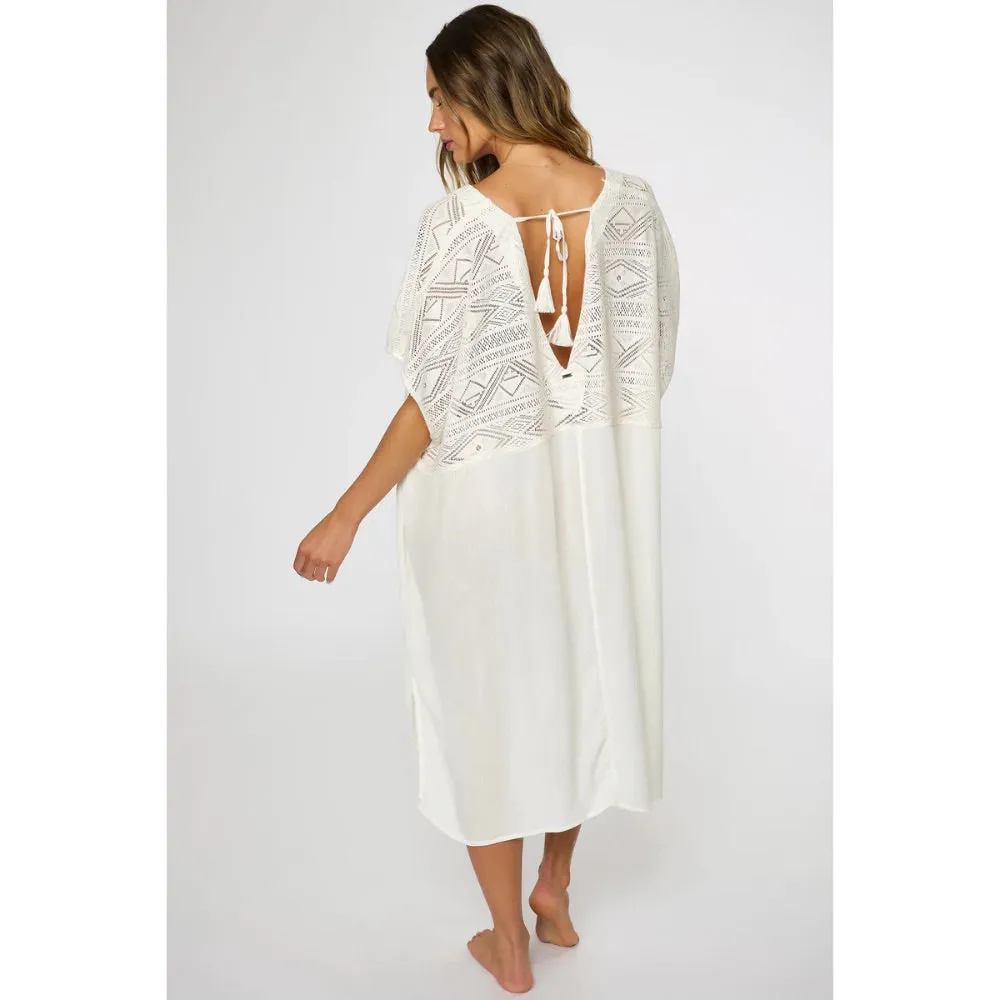 O'NEILL DESI MIDI COVER-UP VANILLA