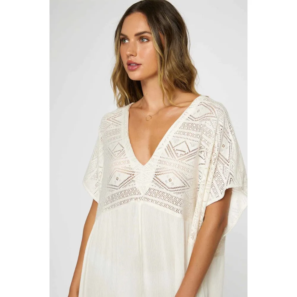 O'NEILL DESI MIDI COVER-UP VANILLA